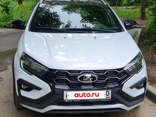 2024 Lada (ВАЗ) Vesta SW Cross I Рестайлинг (NG), белый, 1670000 рублей, вид 2
