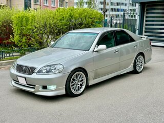 2002 Toyota Mark II IX (X110), серый, 1900000 рублей, вид 3
