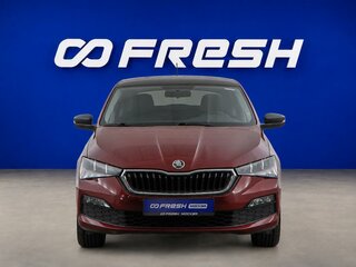 2020 Skoda Rapid II, красный, 1545077 рублей, вид 3
