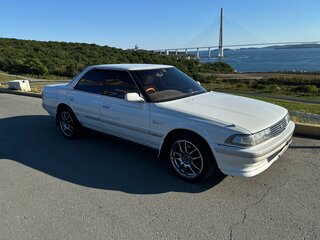 1991 Toyota Mark II VI (X80), белый, 660000 рублей, вид 3