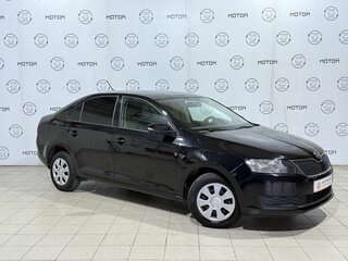 2018 Skoda Rapid I Рестайлинг, чёрный, 1130000 рублей, вид 1