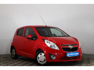 2011 Chevrolet Spark III, красный, 519000 рублей, вид 1