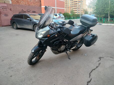 2006 Suzuki V-Strom 1000, чёрный, 410000 рублей, вид 2