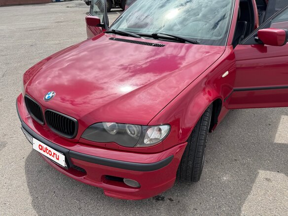 2003 BMW 3 серии 325i IV (E46) Рестайлинг, красный, 1010000 рублей - вид 14