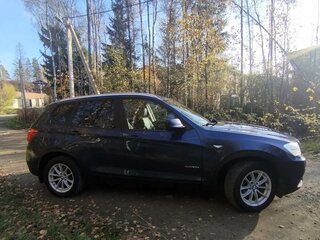 2014 BMW X3 20d xDrive II (F25), синий, 1950000 рублей, вид 4
