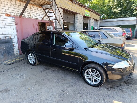 2008 Skoda Octavia II (A5), чёрный, 600000 рублей - вид 8