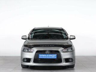 2012 Mitsubishi Lancer X Рестайлинг, серебристый, 949000 рублей, вид 3