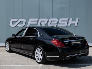2017 Mercedes-Benz Maybach S-Класс 400 I (X222), чёрный, 3499000 рублей, вид 2