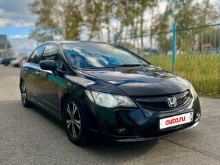 2009 Honda Civic VIII Рестайлинг, чёрный, 425000 рублей, вид 4