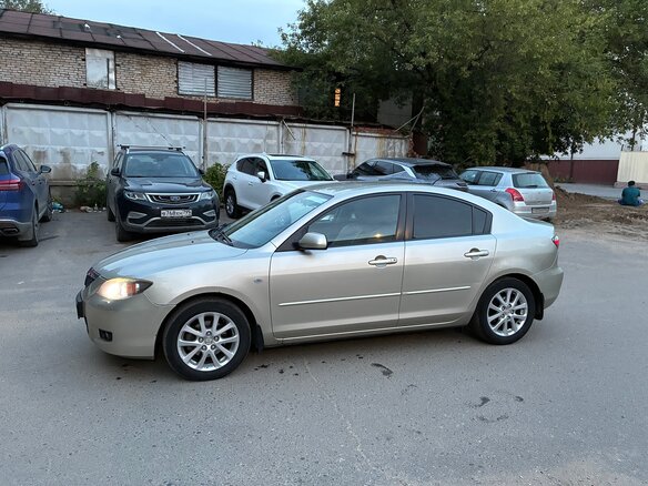 2008 Mazda 3 I (BK) Рестайлинг, серый - вид 5
