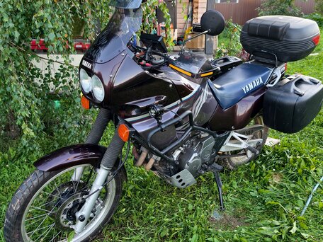 1997 Yamaha XTZ750 Super Tenere, фиолетовый, 390000 рублей, вид 4