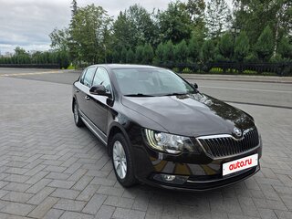 2014 Skoda Superb DSG II Рестайлинг, коричневый, 1800000 рублей, вид 2