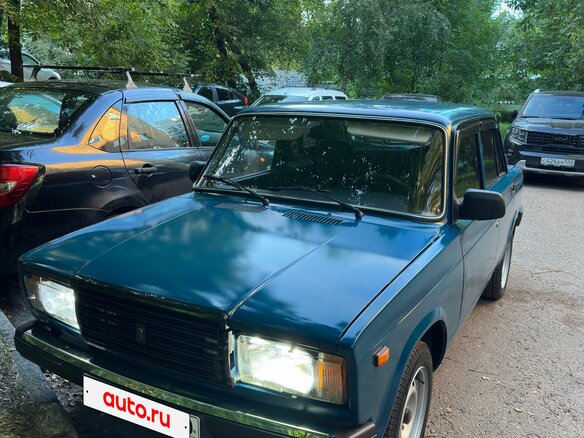 2009 Lada (ВАЗ) 2107, синий, 190000 рублей
