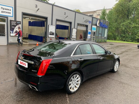 2014 Cadillac CTS III, чёрный - вид 4