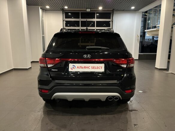 2018 Kia Rio X-Line IV, чёрный, 1355000 рублей - вид 3