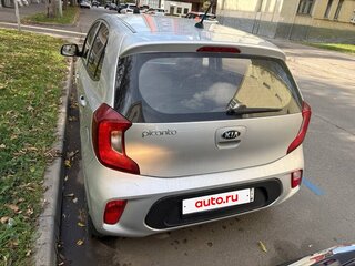 2018 Kia Picanto III, серебристый, 900000 рублей, вид 3
