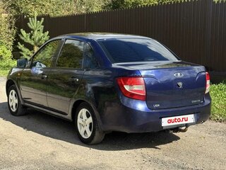 2014 Lada (ВАЗ) Granta I, синий, 310000 рублей, вид 4