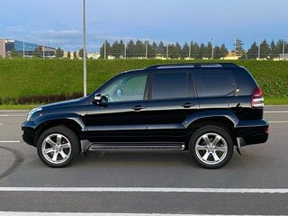 2008 Toyota Land Cruiser Prado 5-speed 120 Series Рестайлинг, чёрный, 2650000 рублей, вид 3