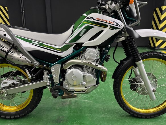 2020 Yamaha XT250 Serow, зелёный, 715000 рублей - вид 9