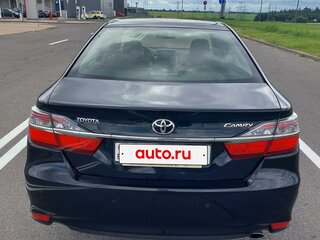 2014 Toyota Camry VII (XV50) Рестайлинг, чёрный, 1859170 рублей, вид 5