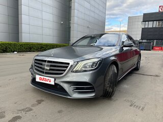 2019 Mercedes-Benz S-Класс 400 d Long VI (W222, C217) Рестайлинг, серый, 6250000 рублей, вид 1