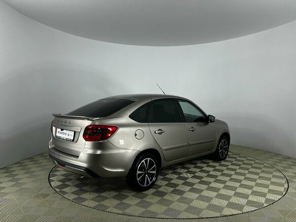 2022 Lada (ВАЗ) Granta I Рестайлинг, серый - вид 4