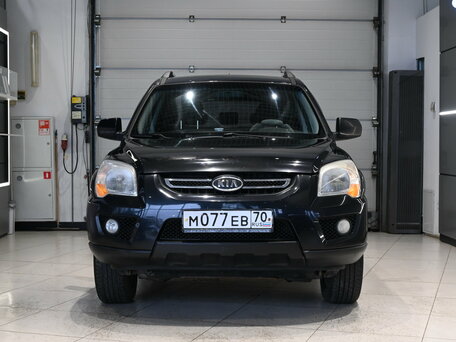 2009 Kia Sportage II Рестайлинг, чёрный, 759000 рублей, вид 2