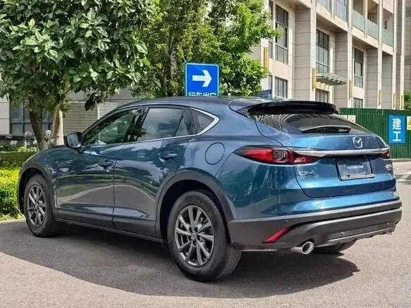 2021 Mazda CX-4 I Рестайлинг, синий, 1559000 рублей - вид 3