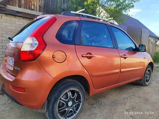2013 Lada (ВАЗ) Kalina II, оранжевый, 350000 рублей, вид 3