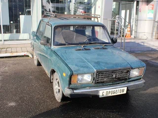 2002 Lada (ВАЗ) 2107, зелёный, 77000 рублей, вид 3