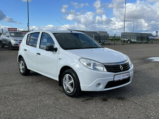 2014 Renault Sandero I, белый, 432640 рублей, вид 5