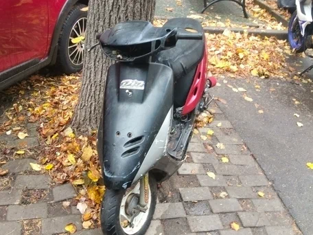 1997 Honda Dio, красный, 15000 рублей, вид 1