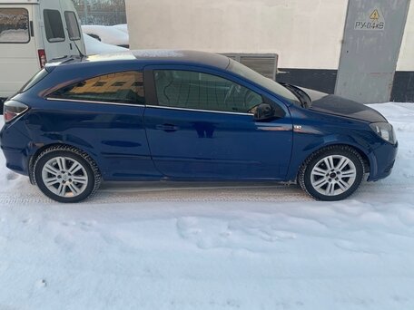 2007 Opel Astra GTC H Рестайлинг, синий, 350000 рублей, вид 1