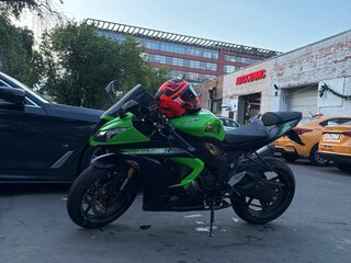 2014 Kawasaki ZX-6 Ninja, зелёный, 825000 рублей, вид 1