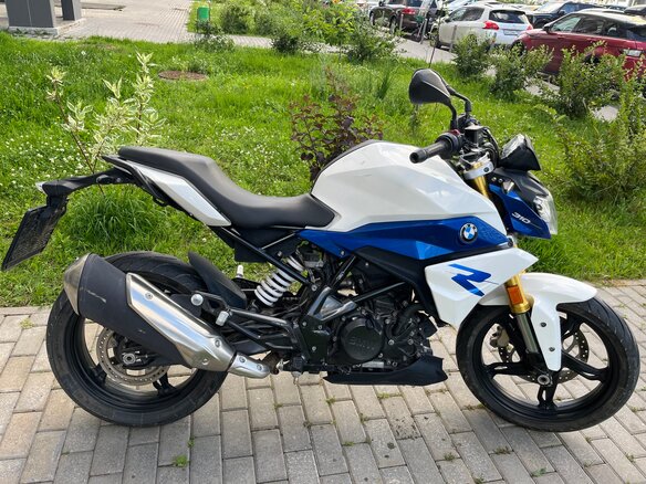 2021 BMW G 310 R, белый, 550000 рублей