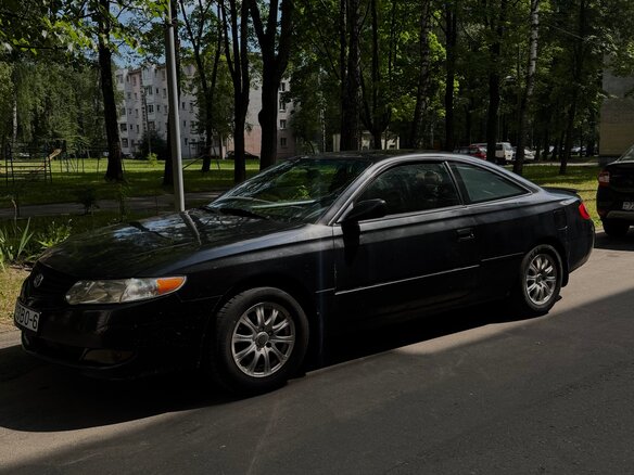 2002 Toyota Camry Solara I, чёрный, 600000 рублей - вид 2