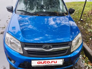 2018 Lada (ВАЗ) Granta I, синий, 500000 рублей, вид 1