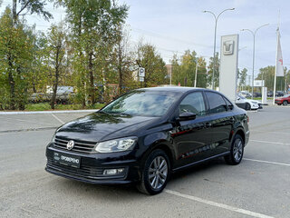 2019 Volkswagen Polo V Рестайлинг, чёрный, 1417000 рублей, вид 1