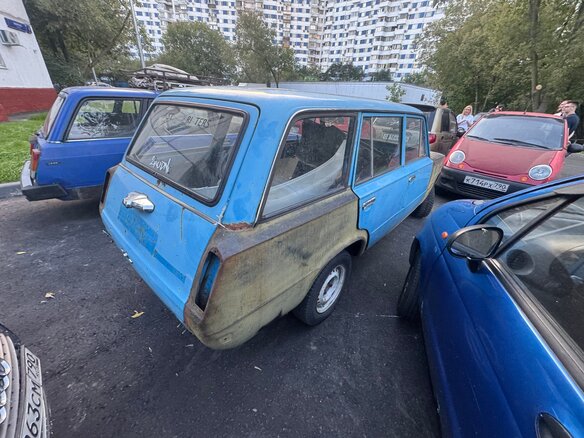 1984 Lada (ВАЗ) 2102, голубой, 105000 рублей - вид 4