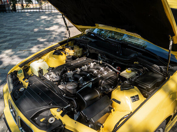1995 BMW M3 II (E36), жёлтый - вид 13