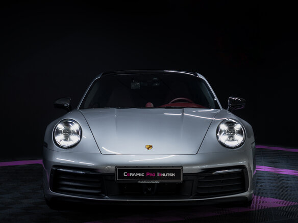 2020 Porsche 911 Carrera 4S VIII (992), серый, 16500000 рублей - вид 1