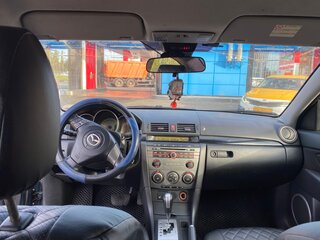 2007 Mazda 3 I (BK) Рестайлинг, синий, 420000 рублей, вид 5