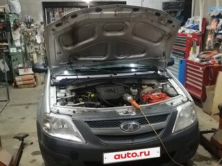 2013 Lada (ВАЗ) Largus I, серебристый, 300000 рублей, вид 2