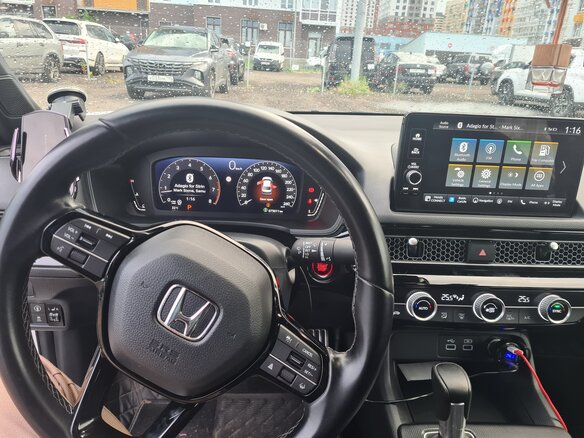 2022 Honda Civic XI, белый - вид 8
