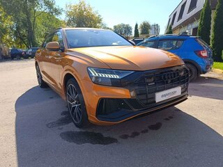 2021 Audi Q8 45 TDI I (4M), оранжевый, 7000000 рублей, вид 1
