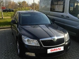 2011 Skoda Octavia II (A5) Рестайлинг, чёрный, 950000 рублей, вид 1