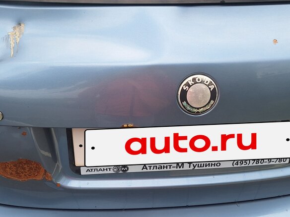 2010 Skoda Fabia II Рестайлинг, голубой - вид 5