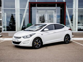 2014 Hyundai Elantra V (MD) Рестайлинг, белый, 770000 рублей, вид 1