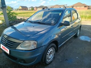 2011 Renault Logan I Рестайлинг, синий, 250000 рублей, вид 1