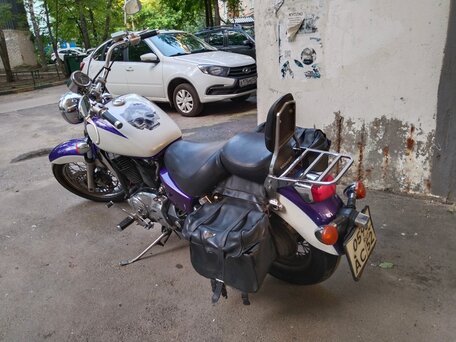 1995 Honda VT 1100, белый, 350000 рублей, вид 2